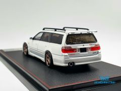 Xe Mô Hình Nissan Stagea R34 1:64 Street Weapon ( Trắng )