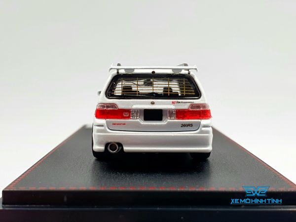 Xe Mô Hình Nissan Stagea R34 1:64 Street Weapon ( Trắng )