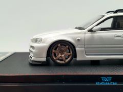 Xe Mô Hình Nissan Stagea R34 1:64 Street Weapon ( Trắng )