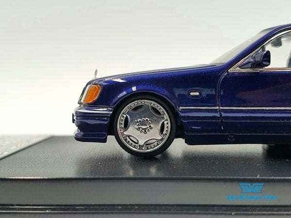 Xe Mô Hình Mercedes-Benz W140 1:64 Street Weapon ( Xanh )