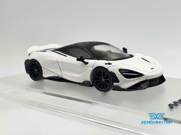 Xe Mô Hình McLaren 765LT 1:64 CM Model ( Trắng )