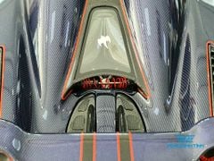 Xe Mô Hình Koenigsegg Agera R 1:18 Frontiart ( Xanh Carbon )