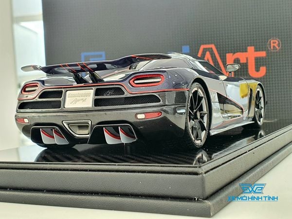 Xe Mô Hình Koenigsegg Agera R 1:18 Frontiart ( Xanh Carbon )