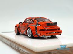 Xe Mô Hình Porsche 964 RWB Limited 799pcs 1:64 TPC ( Cam )