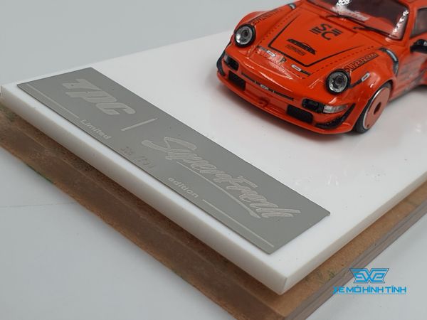 Xe Mô Hình Porsche 964 RWB Limited 799pcs 1:64 TPC ( Cam )