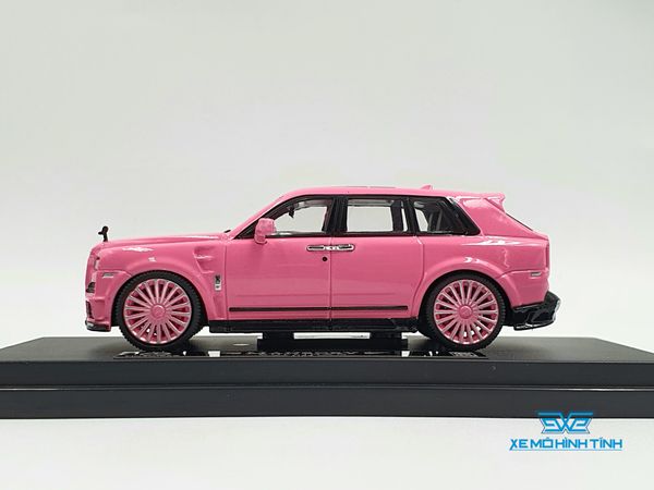 Xe Mô Hình Roll-Royce Cullinan Mansory 1:64 Time Micro ( Hồng )