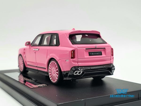 Xe Mô Hình Roll-Royce Cullinan Mansory 1:64 Time Micro ( Hồng )