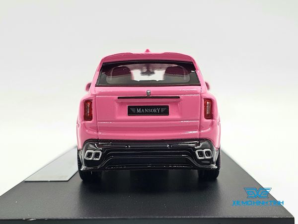 Xe Mô Hình Roll-Royce Cullinan Mansory 1:64 Time Micro ( Hồng )