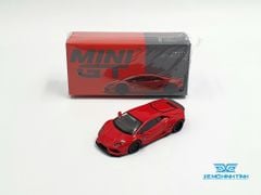 Xe Mô Hình Lamborghini Huracan LB*Works Ver.2 Red LHD 1:64 MiniGT (Đỏ)