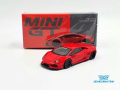 Xe Mô Hình Lamborghini Huracan LB*Works Ver.2 Red LHD 1:64 MiniGT (Đỏ)