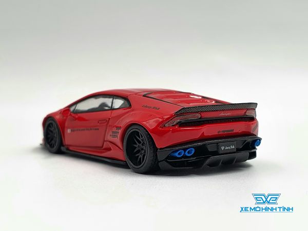 Xe Mô Hình Lamborghini Huracan LB*Works Ver.2 Red LHD 1:64 MiniGT (Đỏ)