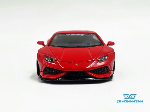 Xe Mô Hình Lamborghini Huracan LB*Works Ver.2 Red LHD 1:64 MiniGT (Đỏ)