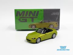 Xe Mô Hình Honda S2000 (AP2) Lime Green Metallic LHD 1:64 MiniGT ( Xanh Lá )