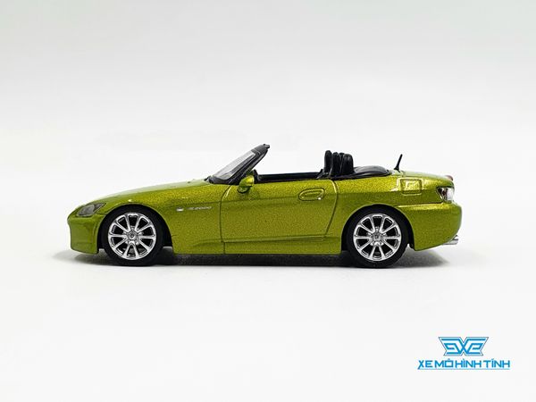 Xe Mô Hình Honda S2000 (AP2) Lime Green Metallic LHD 1:64 MiniGT ( Xanh Lá )