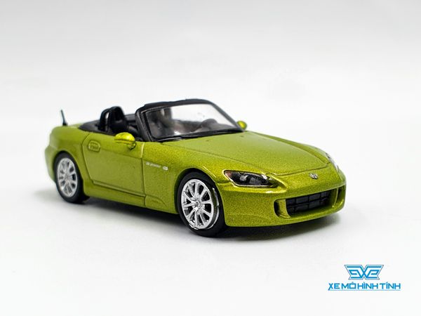 Xe Mô Hình Honda S2000 (AP2) Lime Green Metallic LHD 1:64 MiniGT ( Xanh Lá )