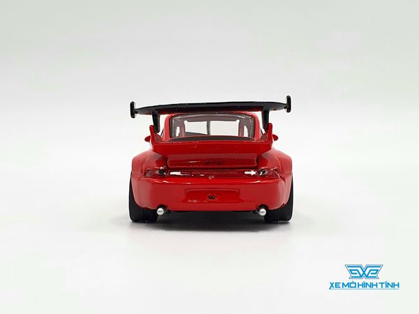 Xe Mô Hình Porsche 911 GT2 Red 1:64 Tarmac Works ( Đỏ Mân Vàng )