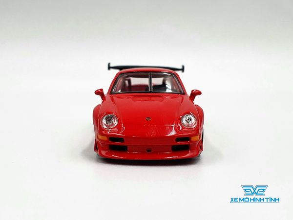 Xe Mô Hình Porsche 911 GT2 Red 1:64 Tarmac Works ( Đỏ Mân Vàng )