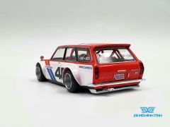 Xe Mô Hình Datsun Kaido 510 Wagon Bre V1 #46 1:64 MiniGT x Kaido House ( Đỏ )