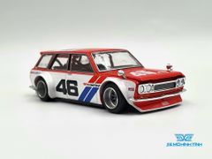 Xe Mô Hình Datsun Kaido 510 Wagon Bre V1 #46 1:64 MiniGT x Kaido House ( Đỏ )