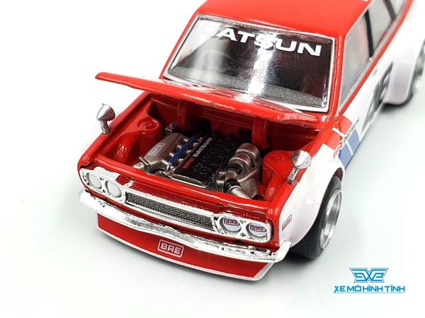 Xe Mô Hình Datsun Kaido 510 Wagon Bre V1 #46 1:64 MiniGT x Kaido House ( Đỏ )