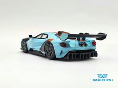 Xe Mô Hình Ford GT MK II #002 Blue/Orange 1:64 MiniGT ( Xanh Viền Cam )