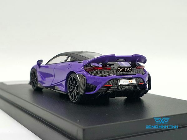 Xe Mô Hình McLaren 765LT 1:64 LCD ( Tím )