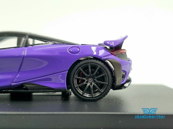 Xe Mô Hình McLaren 765LT 1:64 LCD ( Tím )