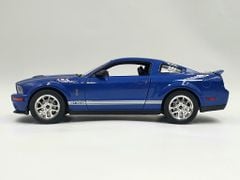 XE MÔ HÌNH FORD MUSTANG GT500 1:24 WELLY (XANH)