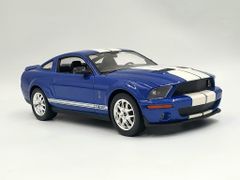 XE MÔ HÌNH FORD MUSTANG GT500 1:24 WELLY (XANH)