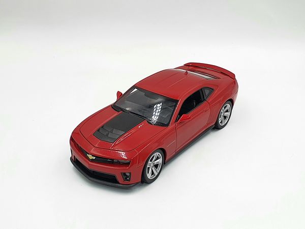 XE MÔ HÌNH CHERVOLET CAMARO 1:24 WELLY (ĐỎ)