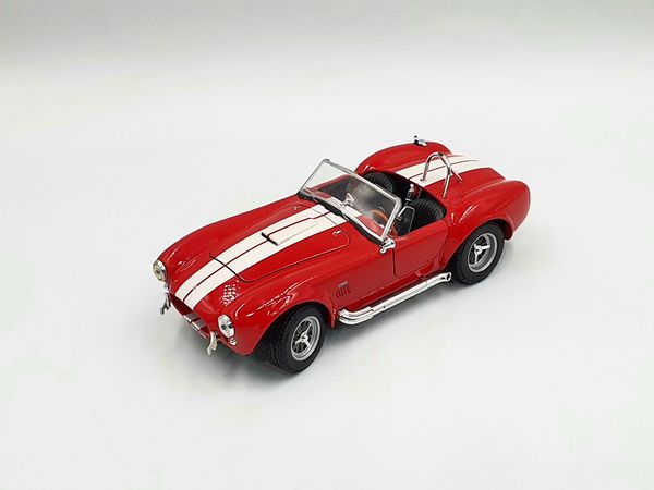 Xe Mô Hình Ford Shelby Cobra 427 S C 1965 1:24 Welly (Đỏ)