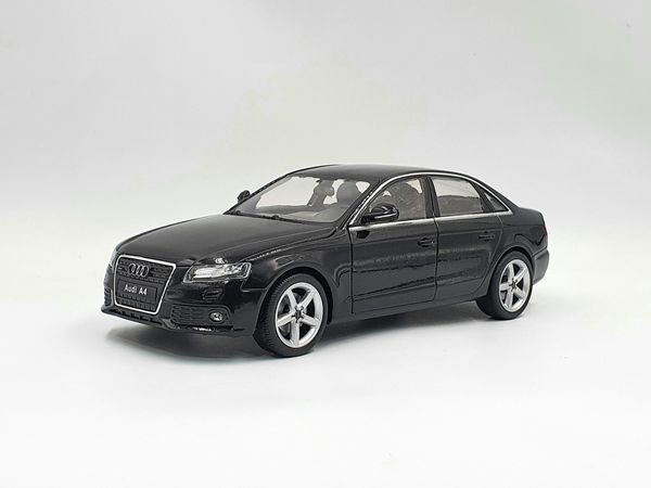 XE MÔ HÌNH AUDI A4 1:24 WELLY (ĐEN)