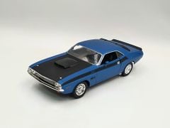 XE MÔ HÌNH DODGE CHALLENGER T/A 1:24 WELLY (XANH)