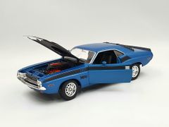 XE MÔ HÌNH DODGE CHALLENGER T/A 1:24 WELLY (XANH)