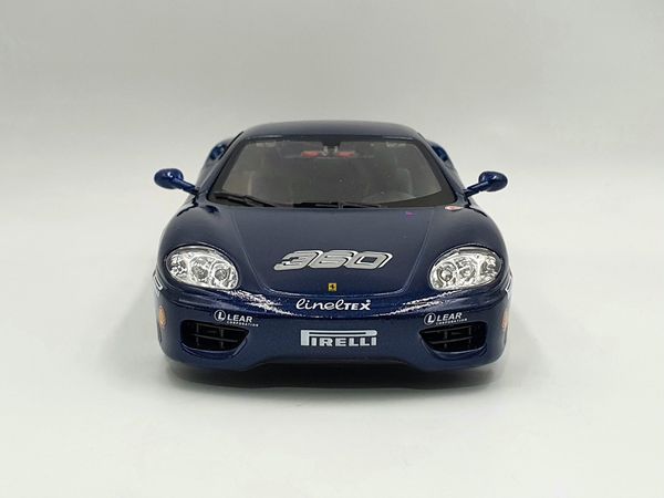 XE MÔ HÌNH FERRARI 360 CHALLENGE 1:24 BBURAGO (XANH)