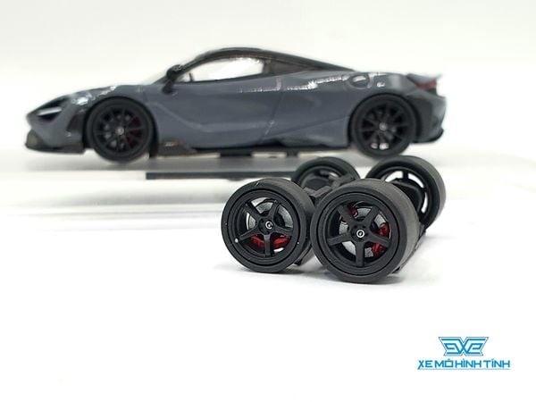 Xe Mô Hình Mclaren 765LT 1:64 CM Model ( Xám Xi Măng )