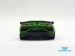 Xe Mô Hình Lamborghini Aventador SVJ Verde Mantis LHD 1:64 MiniGT ( Xanh Lá )