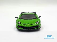 Xe Mô Hình Lamborghini Aventador SVJ Verde Mantis LHD 1:64 MiniGT ( Xanh Lá )