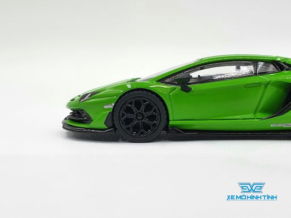 Xe Mô Hình Lamborghini Aventador SVJ Verde Mantis LHD 1:64 MiniGT ( Xa –  Shop Xe Mô Hình Tĩnh