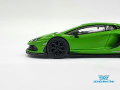 Xe Mô Hình Lamborghini Aventador SVJ Verde Mantis LHD 1:64 MiniGT ( Xanh Lá )