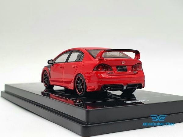 Xe Mô Hình Honda Civic (FD2) Mugen RR Experimental Spec 2008 1:64 Inno Models ( Đỏ Mui Xám )