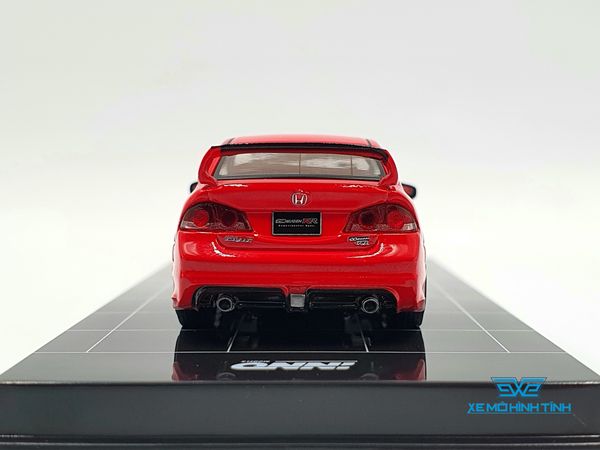 Xe Mô Hình Honda Civic (FD2) Mugen RR Experimental Spec 2008 1:64 Inno Models ( Đỏ Mui Xám )