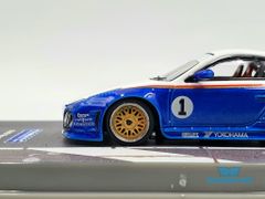 Xe Mô Hình Porsche Old & New 997 Blue & White #1 1:64 Tarmac Works ( Trắng Xanh )