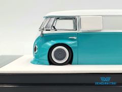 Xe Mô Hình Volkswagen Type 1 + Phụ Kiện 1:64 Time Micro ( Xanh Mui Trắng )