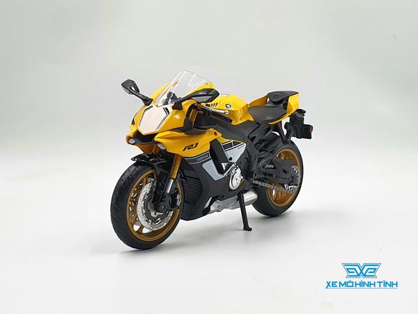 Xe Mô Hình Yamaha YZF-R1 1:12 ( Vàng )