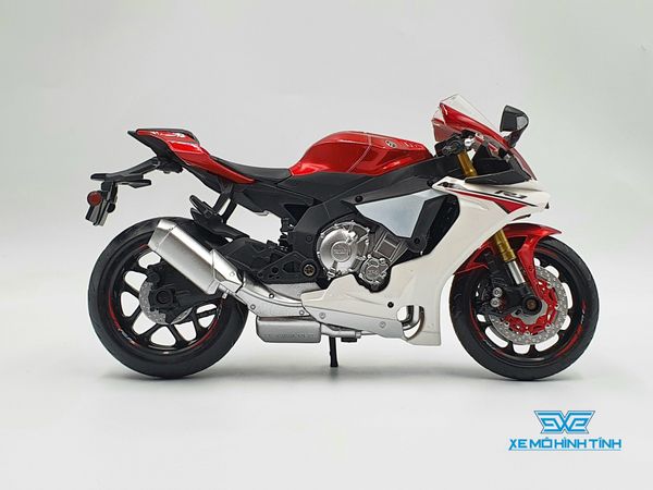 Xe Mô Hình Yamaha YZF-R1 1:12 ( Đỏ Trắng )