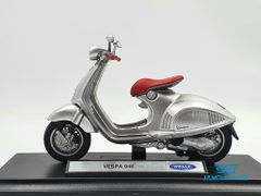 Xe Mô Hình VESPA 946 2014 1:18 Welly ( Bạc )