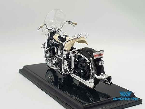 Xe Mô Hình Harley Davison 1962 FLH Duo Glide 1:18 Maisto ( Đen )