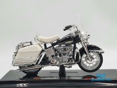 Xe Mô Hình Harley Davison 1968 FLH Electra Glide 1:18 Maisto ( Trắng Đen )