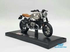 Xe Mô Hình BMW R Nine T Scrambler 1:18 Maisto ( Bạc )